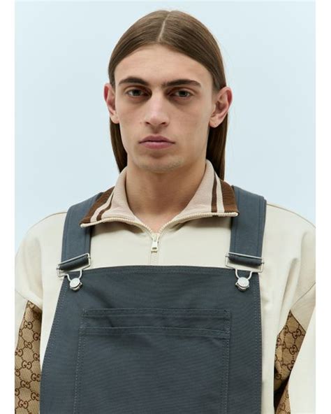 dungarees mens gucci|Gucci logo.